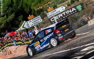 Mikko Hirvonen - Jarmo Lehtinen
50º RallyRACC Catalunya - Costa Daurada 2014. Ford Fiesta RS WRC. Clasificado 3º.
Foto en "El Molar" SS9 / SS11 Escaladei de 50 Km.
El Rally tenia un total de 1,391.53 Km de los que 372.96 Km divididos en 17 tramos, eran especiales.
Se inscribieron 74 equipos, tomaron la salida 64, finalizaron 56.
Foto Carlos da Silva.@
Palabras clave: ;Ford;Fiesta;WRC;Catalunya;España;Costa_Dorada;2014