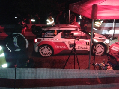 Mads Ostberg - Jonas Andersson
82º Rallye Automobile de Monte-Carlo 2014. Citröen DS3 WRC. Clasificado 4º.
El Rallye tenia un total de 1,373.36 Km de los que 360.48 divididos en 15 tramos, eran especiales, (una de ellas fue cancelada por exceso de nieve SS14 La Bollene Vesubie - Mouline 2 de 23.40 Km, mas conocido como Col de Turini, por exceso de nieve).
Se inscribieron 72 participantes, tomaron la salida 68, finalizaron 40.
Foto de Ramon Canals en SS1 Orpierre - St Andre de Rosans 1, de 25.49 Km.
Palabras clave: ;Citroen;DS3;WRC;Montecarlo;2014