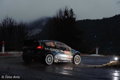 Elfyn Evans - Dan Barritt
82º Rallye Automobile de Monte-Carlo 2014. Ford Fiesta RS WRC. Clasificado 6º.
El Rallye tenia un total de 1,373.36 Km de los que 360.48 divididos en 15 tramos, eran especiales, (una de ellas fue cancelada por exceso de nieve SS14 La Bollene Vesubie - Mouline 2 de 23.40 Km, mas conocido como Col de Turini).
Se inscribieron 72 participantes, tomaron la salida 68, finalizaron 40.
Foto Timo Anis@
Palabras clave: Elfyn_Evans;Ford;Fiesta;WRC;Montecarlo;2014