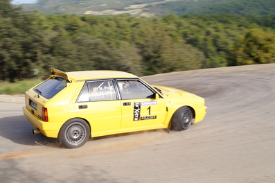 Narcis Pou - Marc Vila
54º Rallye 2000 Viratges 2014. Lancia Delta HF Integrale.

El Rally tenia 88.26 Km cronometrados divididos en 10 tramos.
Tomaron la salida 99 equipos, 60 de ellos para el Campeonato de Catalunya Velocidad, 27 Regularidad y 12 de ECOseries.

Foto en A1 Taurons.
Campeonato de Regularidad.
Palabras clave: 2000_Viratges;Manresa;Biela_Club_Manresa;2014