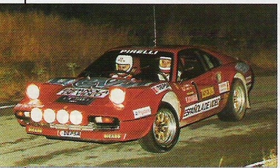 Antonio Zanini Sans
Rally Osona 1984. Ferrari 308 GTB. Clasificado 1º
Palabras clave: ;Ferrari;GTB;Grupo_B;Osona;1984
