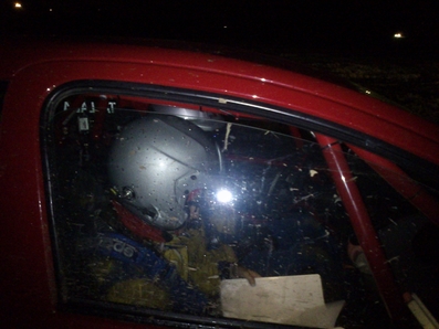 Adrià  Serratosa - Anna Tallada Bayot
4º Ral.li Vidreres de Terra 2012. Peugeot 107 Cup.
Palabras clave: Peugeot;2012;Personajes