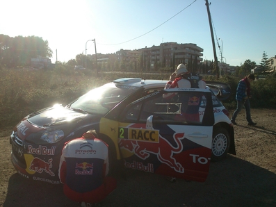 Mikko Hirvonen - Jarmo Lehtinen
48º RallyRACC Catalunya-Costa Daurada 2012. Citröen DS3 WRC. Clasificado 3º.
Antes de entrar en el QS Qualifying Stage.
Palabras clave: Citroen;DS3;WRC;2012