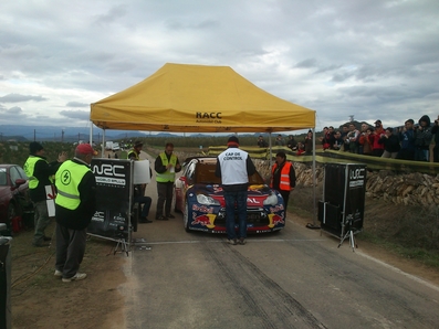 Sébastien Loeb - Daniel Elena 
48º RallyRACC Catalunya-Costa Daurada 2012. Citröen DS3 WRC. Clasificado 1º.

Preparándose para la última salida Oficial compitiendo para el Campeonato del Mundo de Rallys.

SS18, La Serra d'Almos de 4,11 Km
Palabras clave: Citroen;DS3;WRC;Catalunya;2012