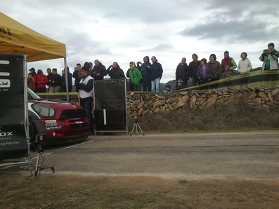 Dani Sordo - Carlos del Barrio
48º RallyRACC Catalunya-Costa Daurada 2012. Mini John Cooper. Clasificado 9º.

SS18 La Serra d'Almos de 4,11 Km.

En SS3 Terra Alta, sufrio una salida de pista teniendo que re-engancharse al rally en modo super rally al dí­a siguiente.
Palabras clave: Mini;WRC;Catalunya;2012