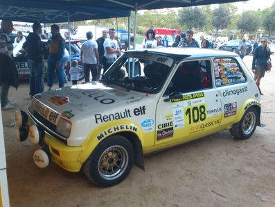 Joaquin Vilatarsana - Eloi Alsina
60º Rally Costa Brava 2012. Renault 5 Copa Turbo.

Parque Cerrado en el Paseo de Les Devesses de Girona.

Campeonato España de Rallys de Regularidad para Vehí­culos Históricos /Copa de Catalunya de Regularidad Sport
Palabras clave: Renault;Costa_Brava;2012